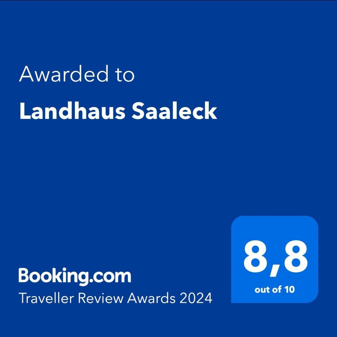 Landhaus Saaleck Νάουμπουργκ Εξωτερικό φωτογραφία